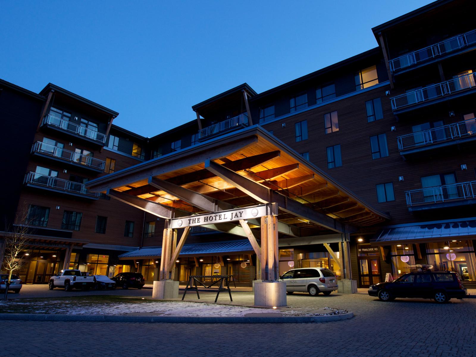 Hotel Jay Night Winter