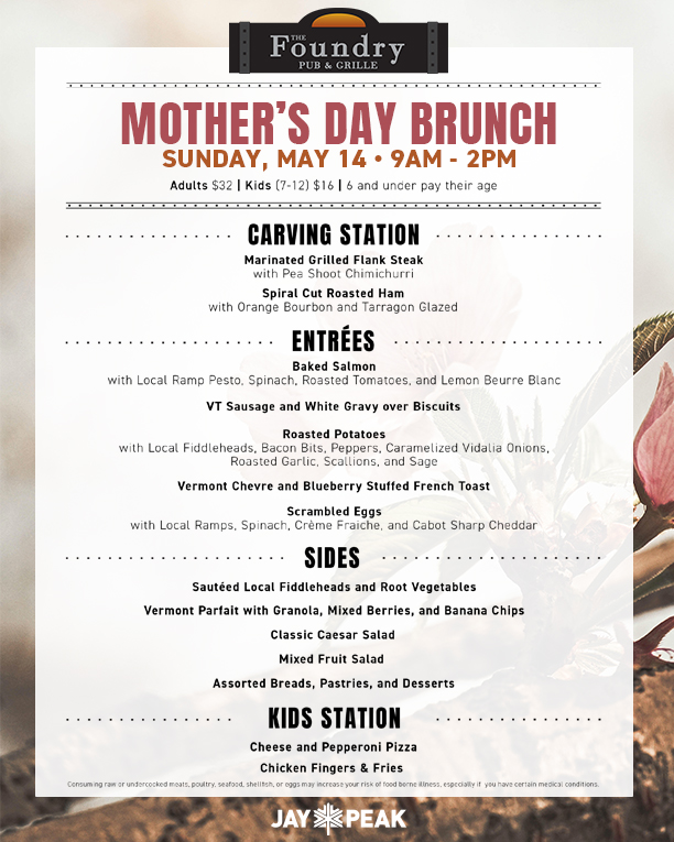 Mothers Day Brunch 2023