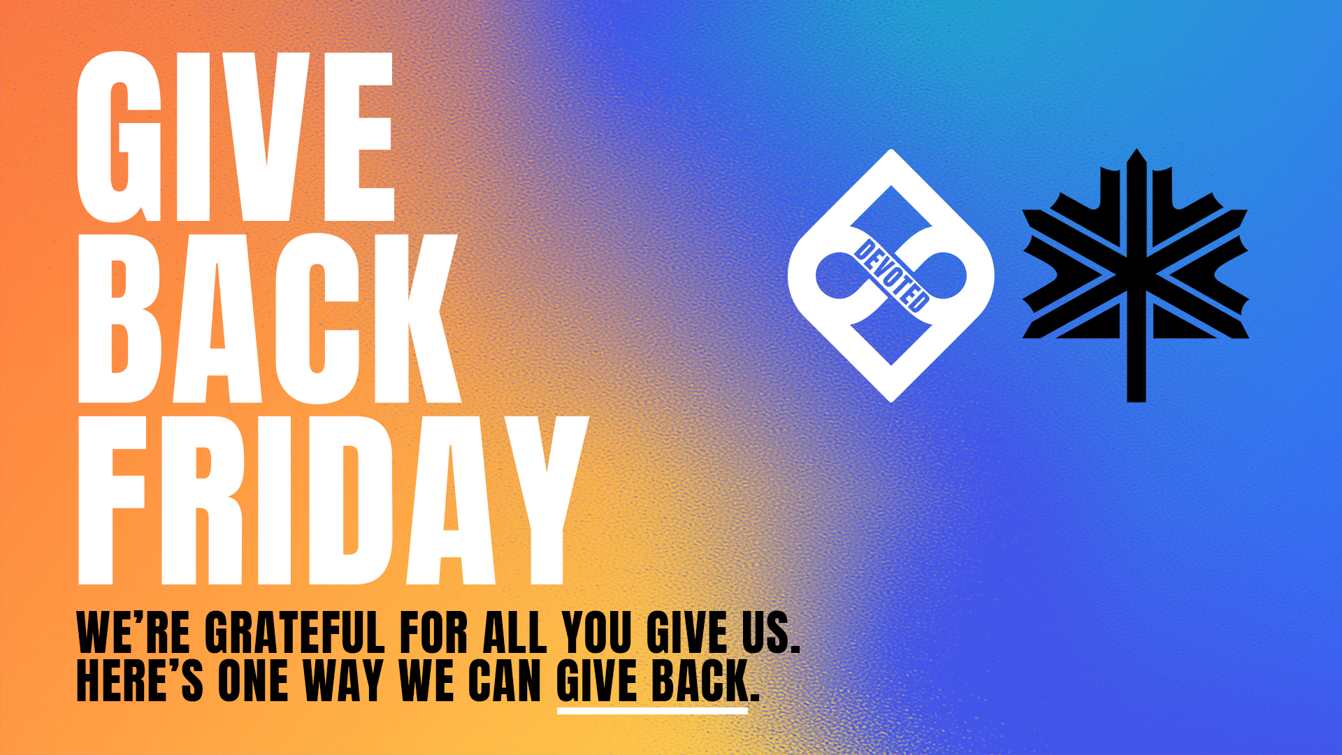 Give Back Friday 2022