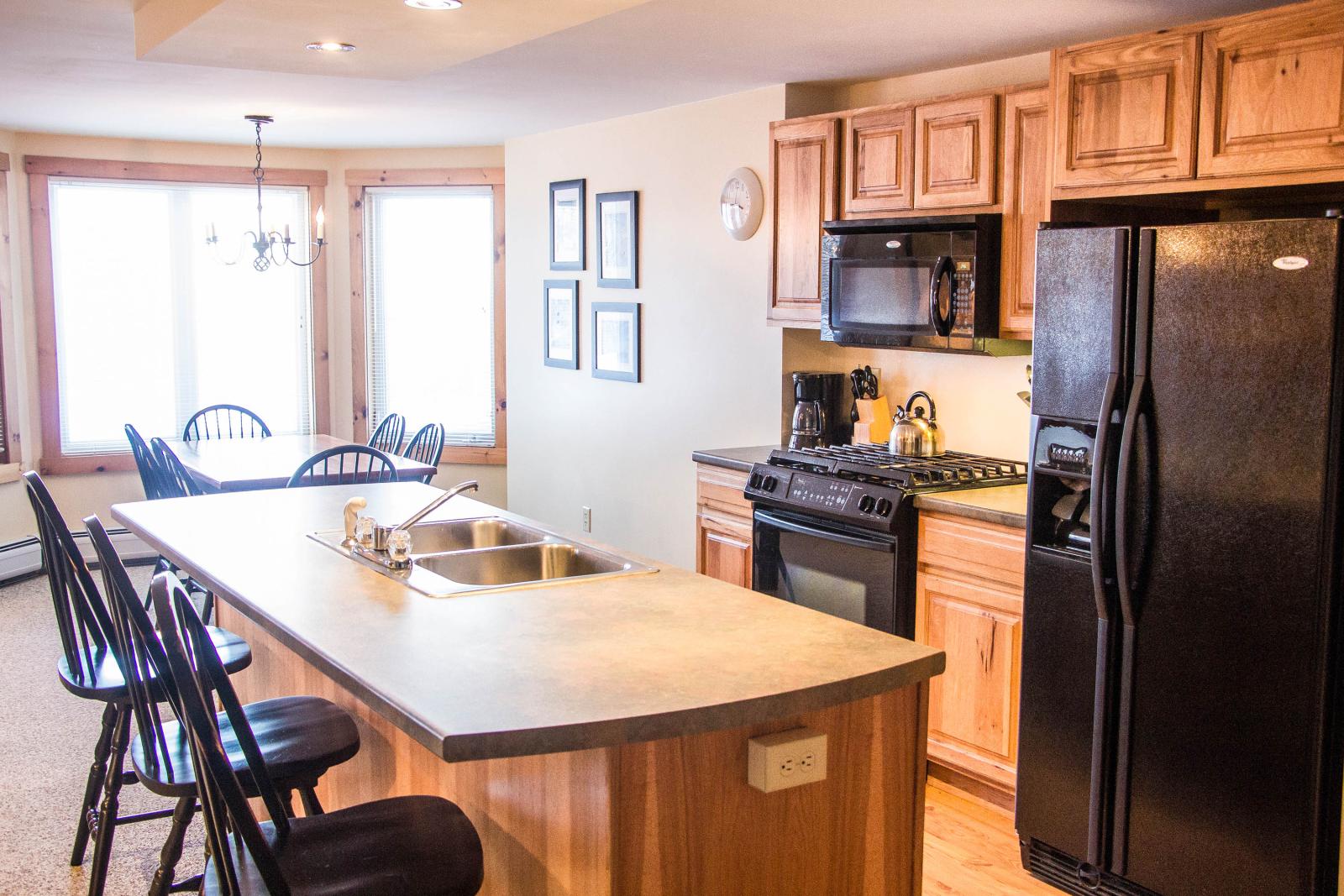 Village Condo 447 Kitchen
