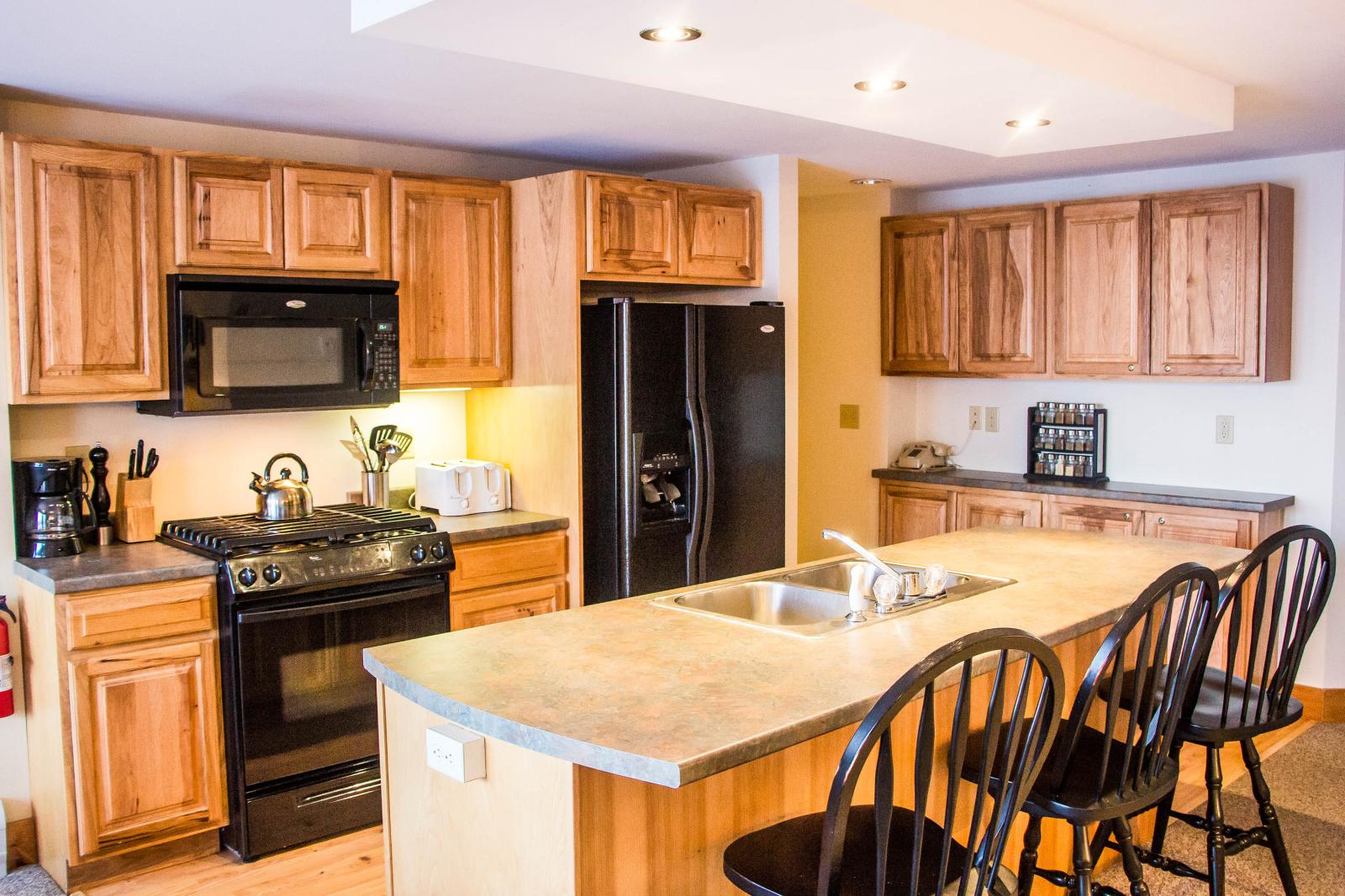 Village Condo 447 Kitchen