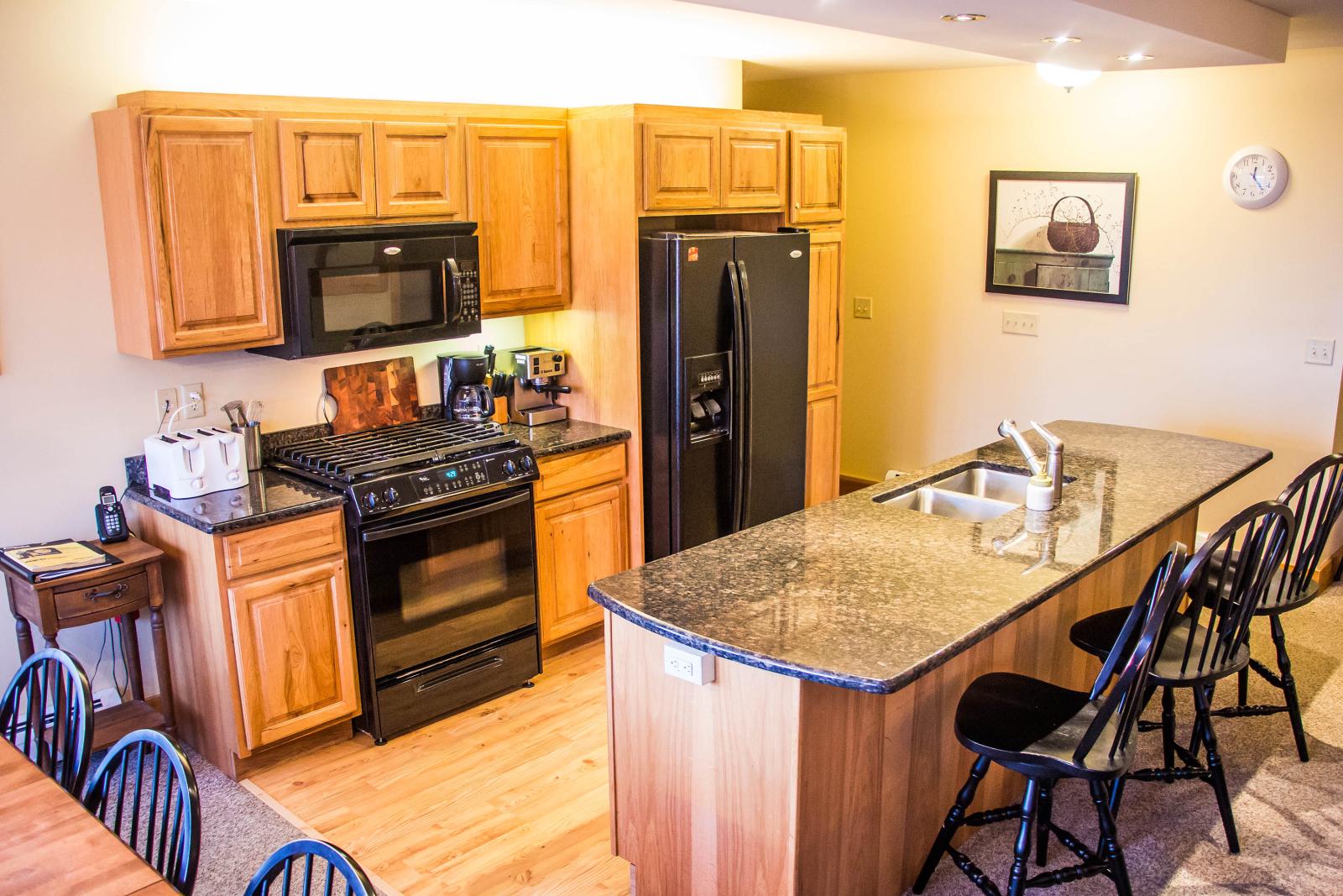 Village Condo 447 Kitchen