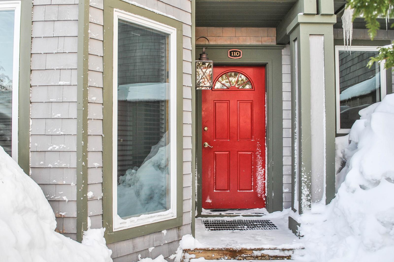 Village Condo 110 Entrance