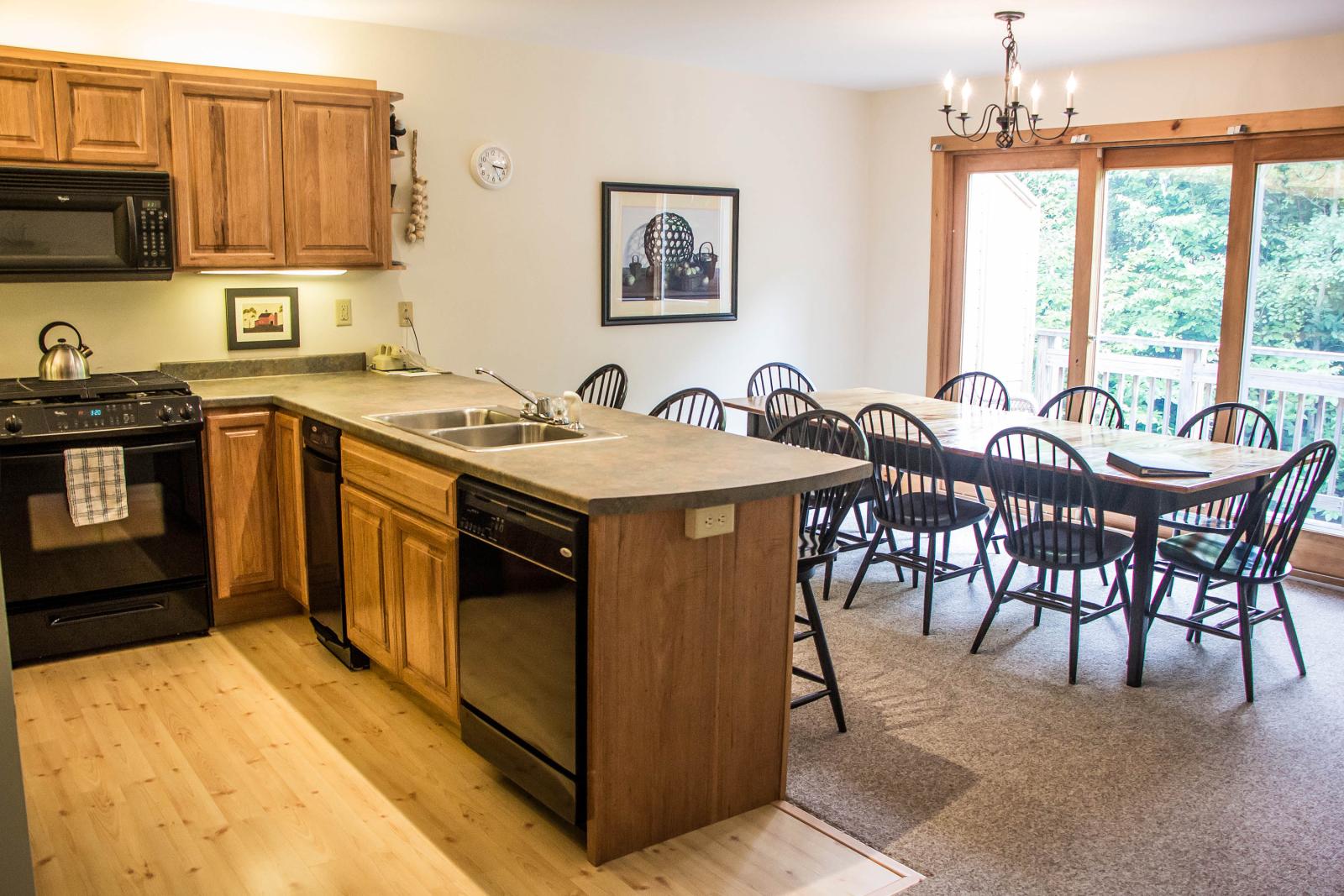 Village Condominium 386 Kitchen and Dining