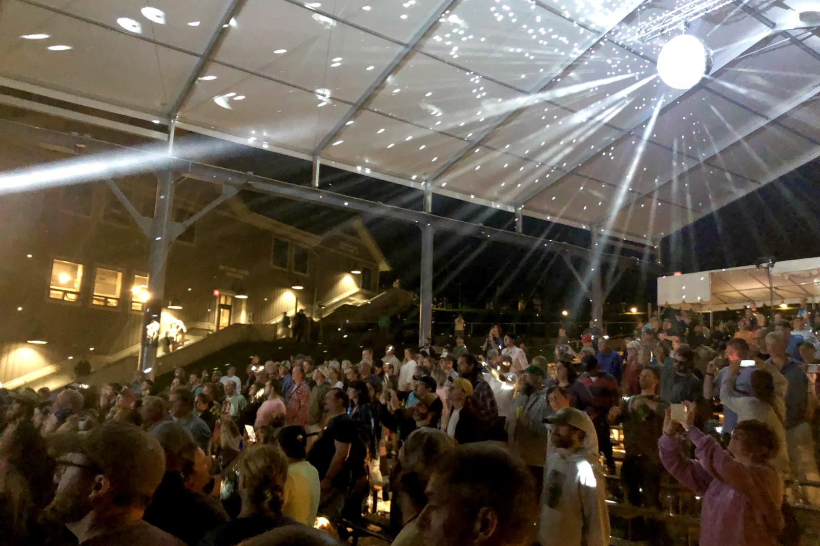 Funky times at night 2 of our Annual Strangefolk Garden Of Eden Festival.