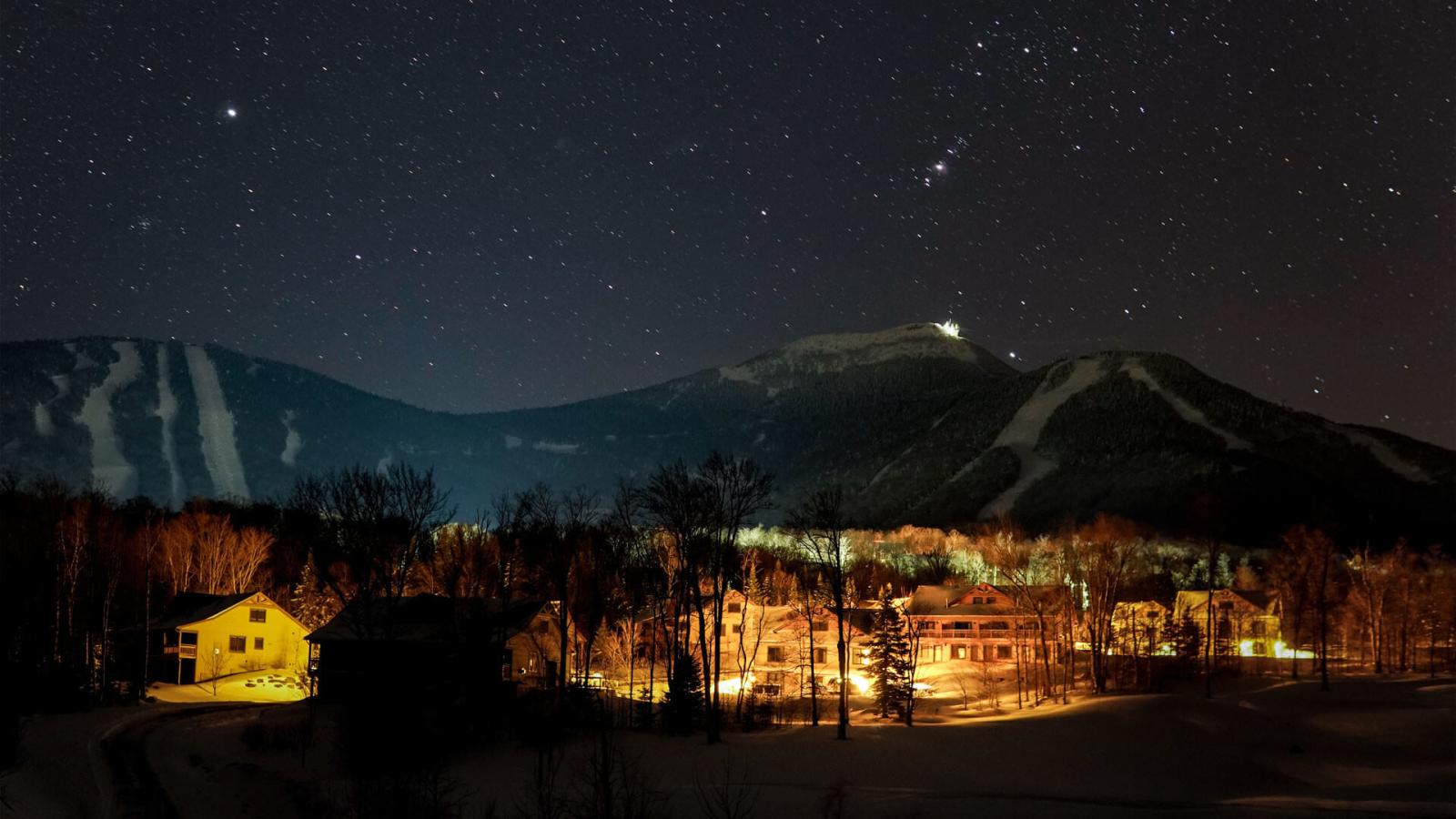 Catching stars with our mountain web camera over Easter weekend.