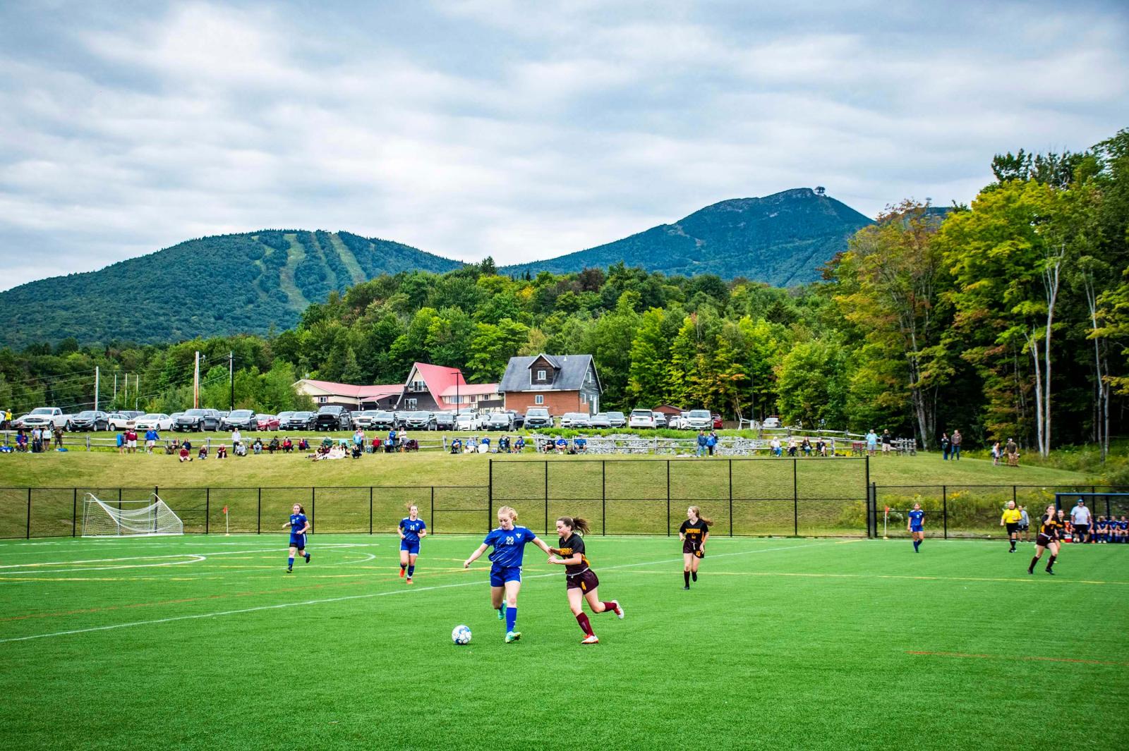 Leaving it all on the pitch at this year's northern Vermont high school soccer tournament.