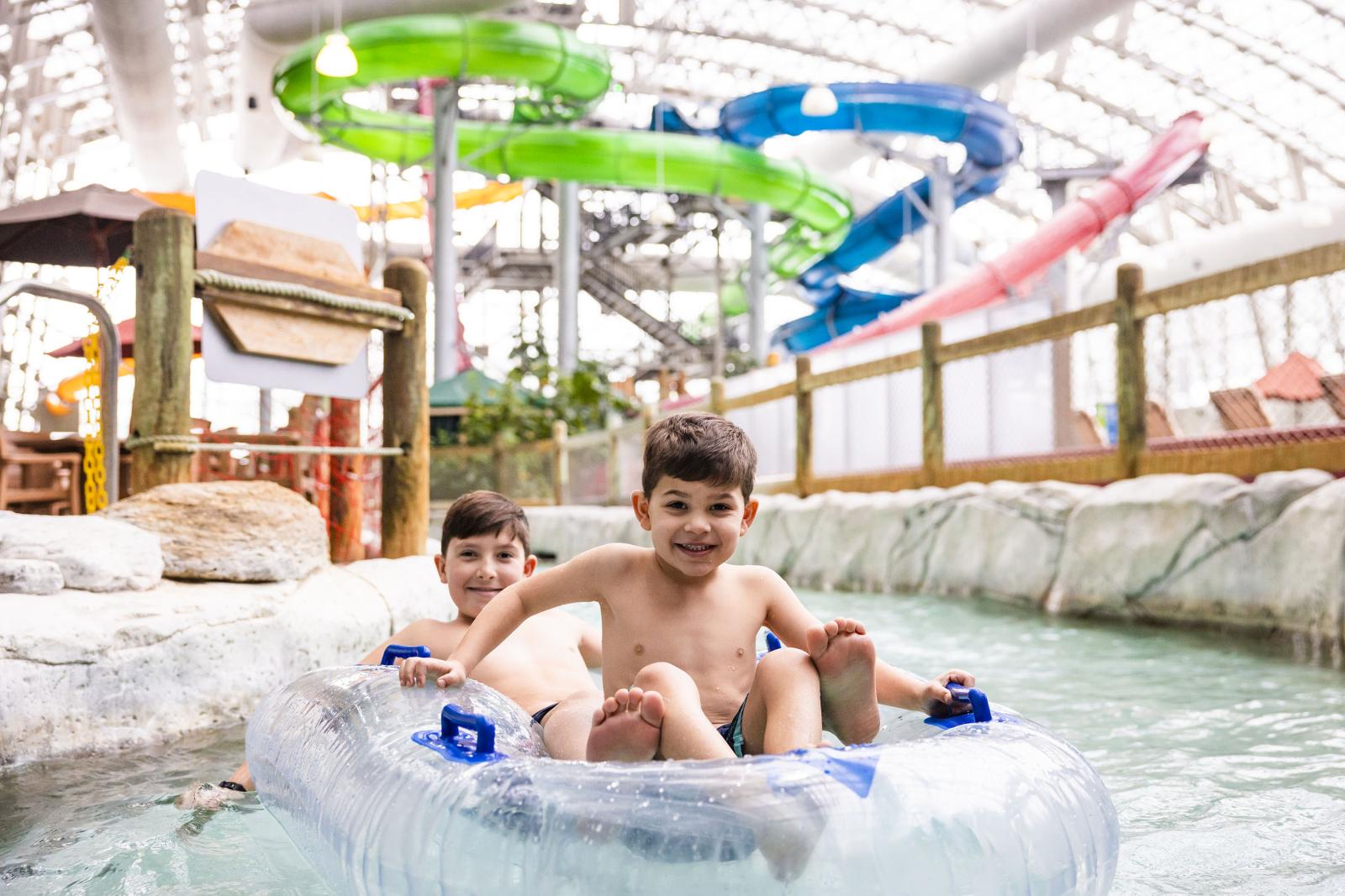 Hear, Hear, The Pump House Indoor Waterparks' own Lifeguard