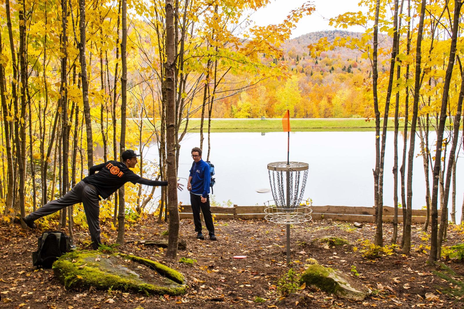 Disc Golf Course Fall
