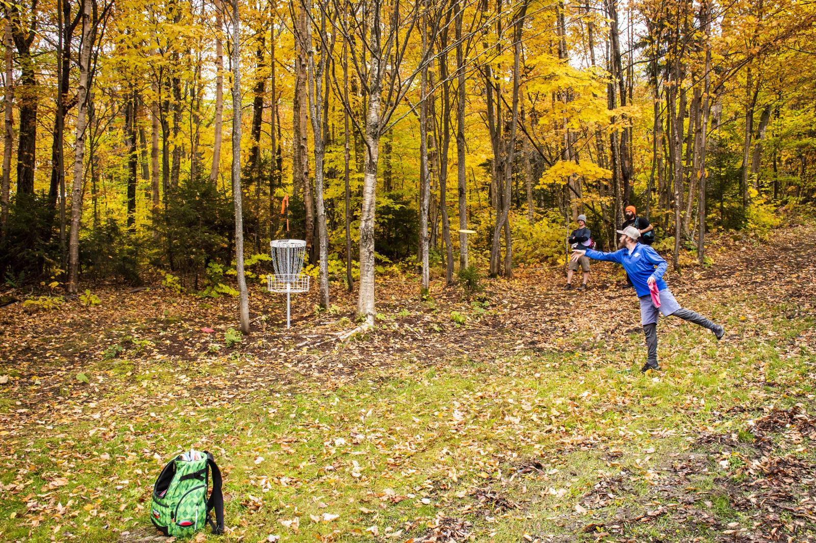 Disc Golf Course Fall