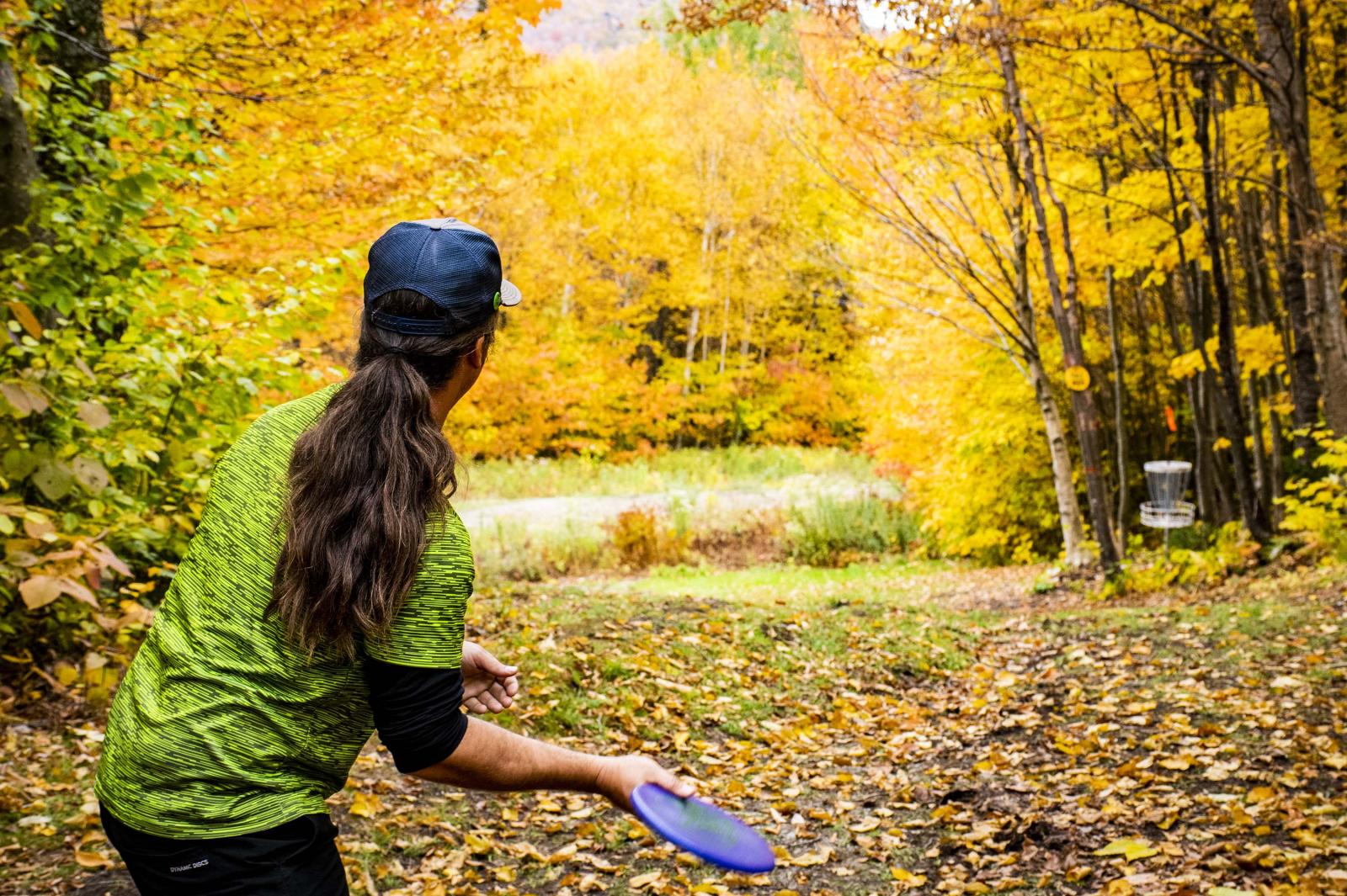 Disc Golf Course Fall