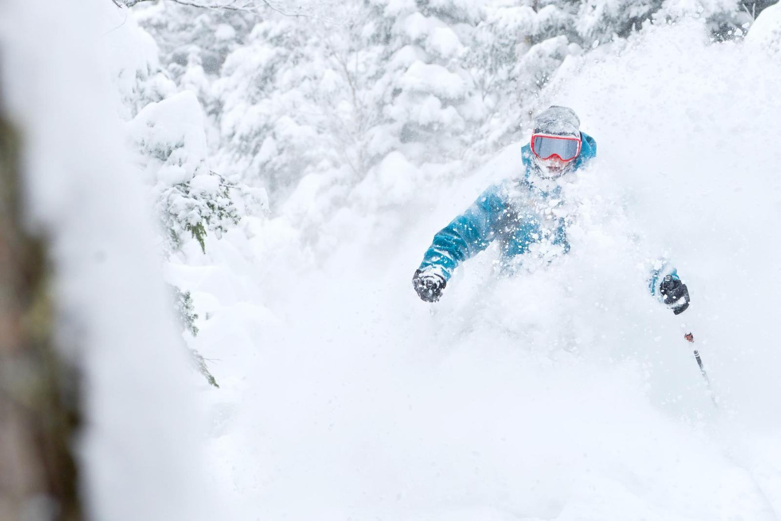 Jay Peak Powder Skier