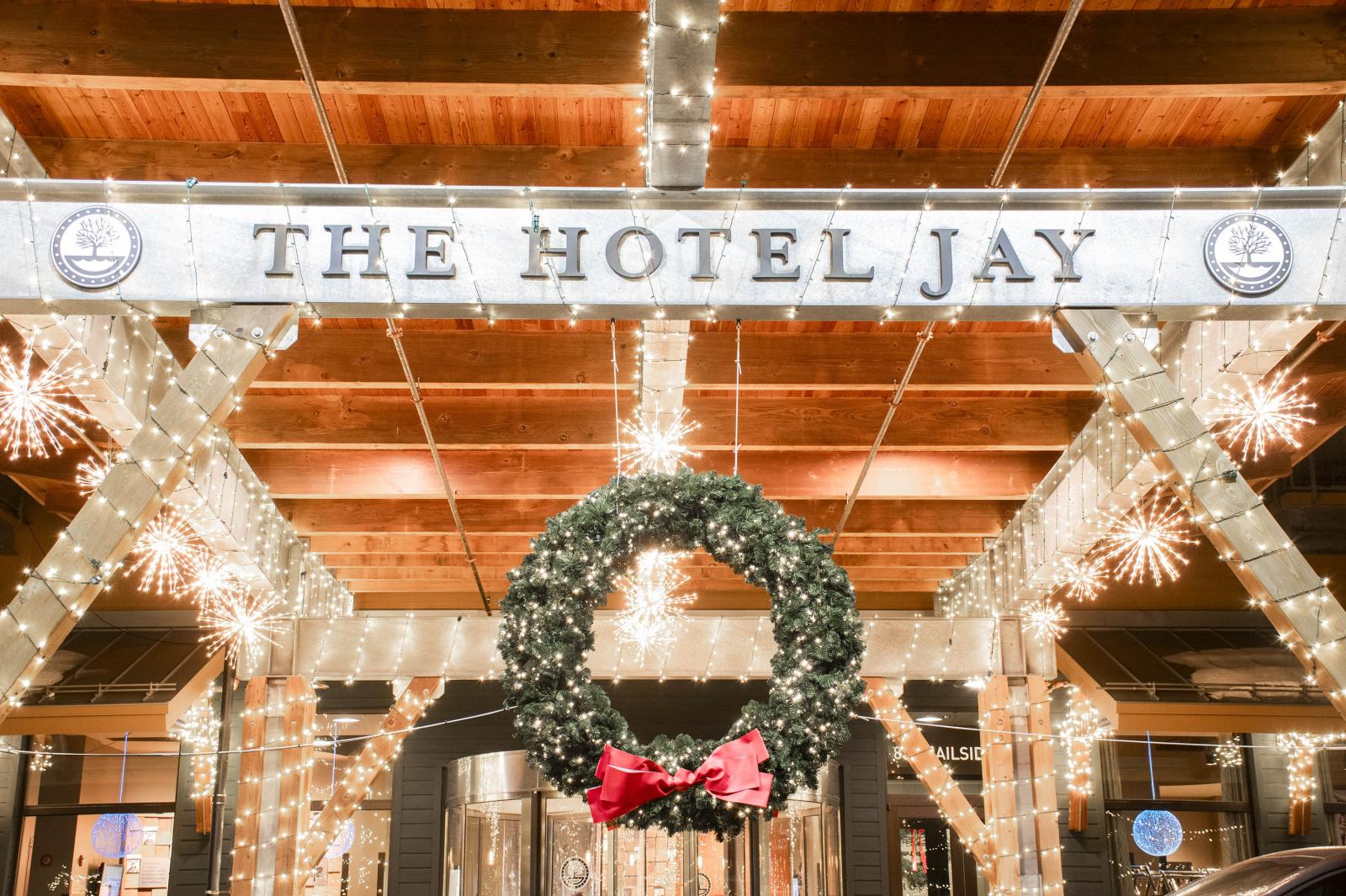 WinterShine Hotel Jay Entrance