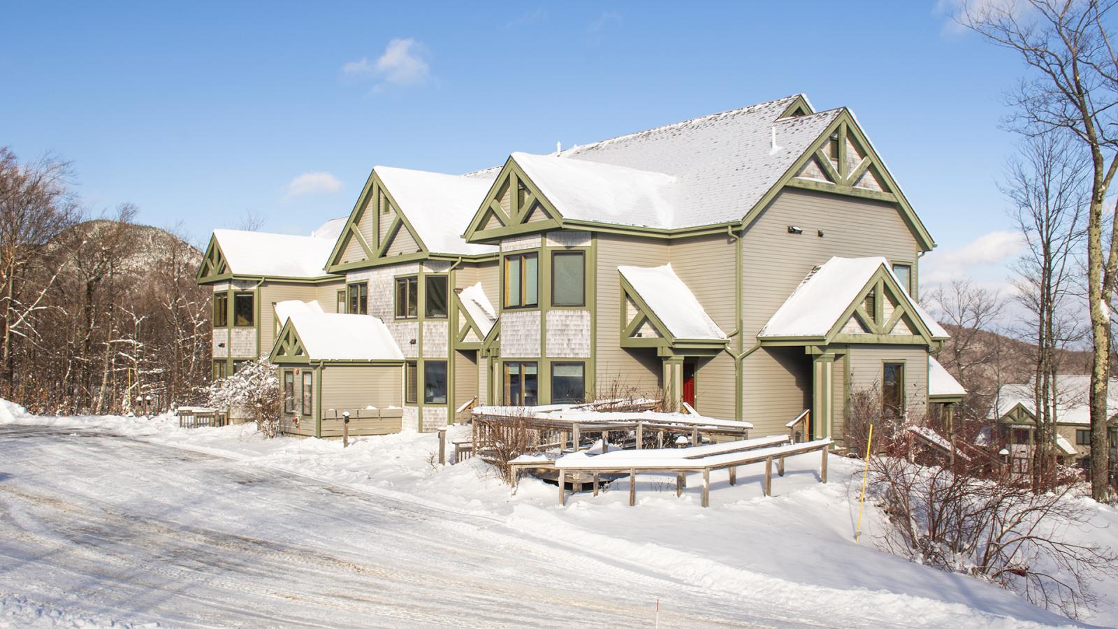 Hazens Notch Journeys End Building