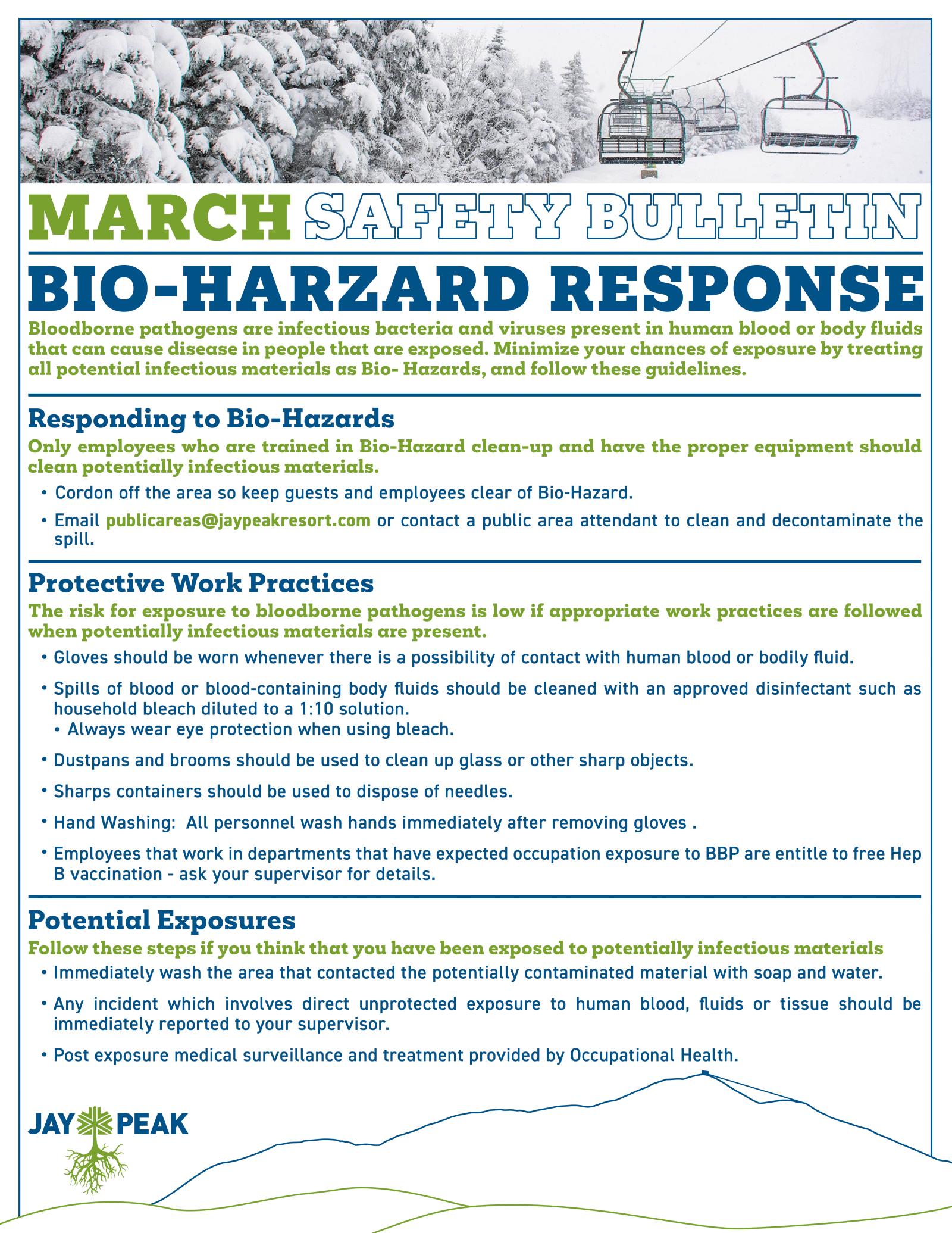 March 2024 Safety Bulletin