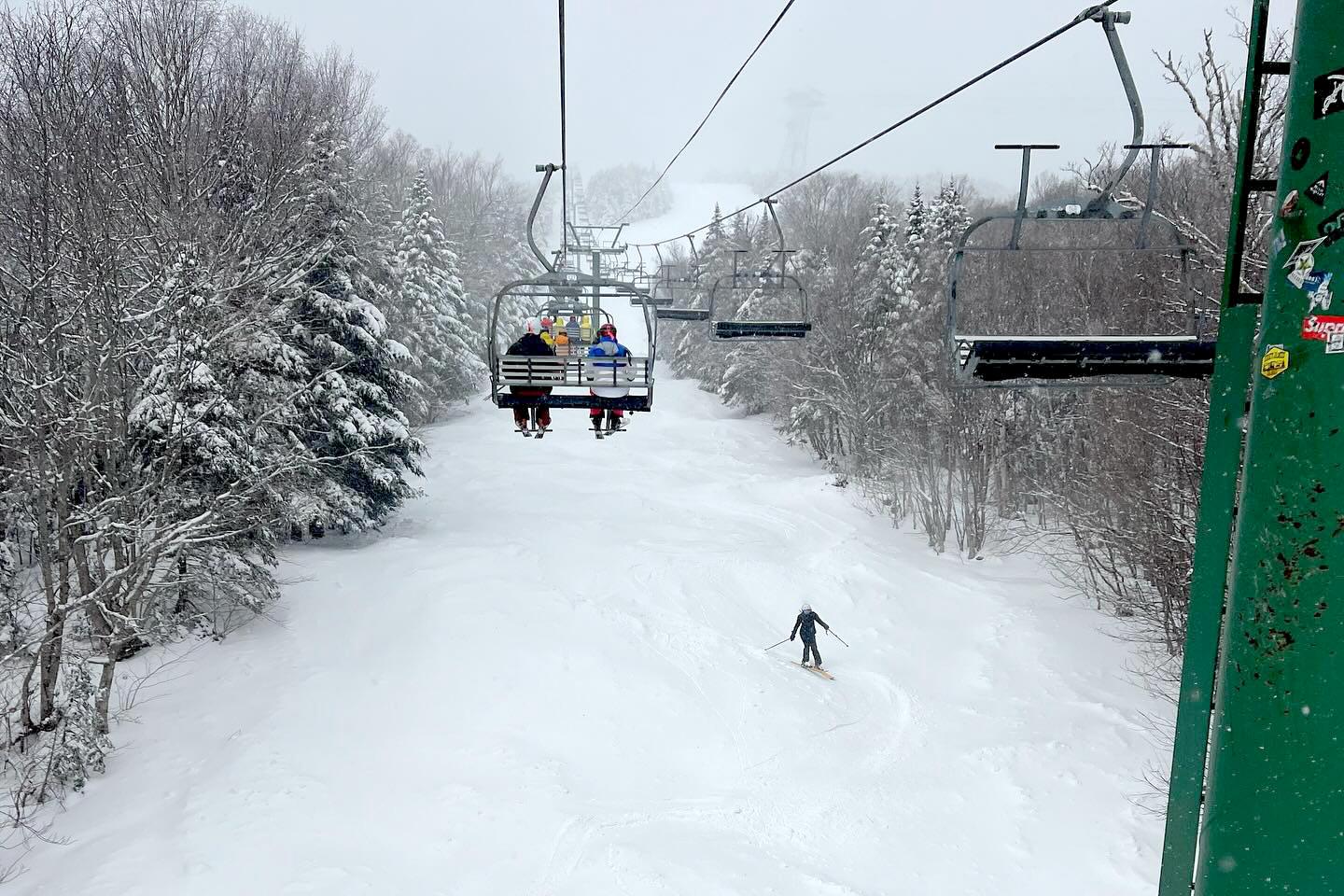 Back in the snow globe today with more flakes in the forecast all week.