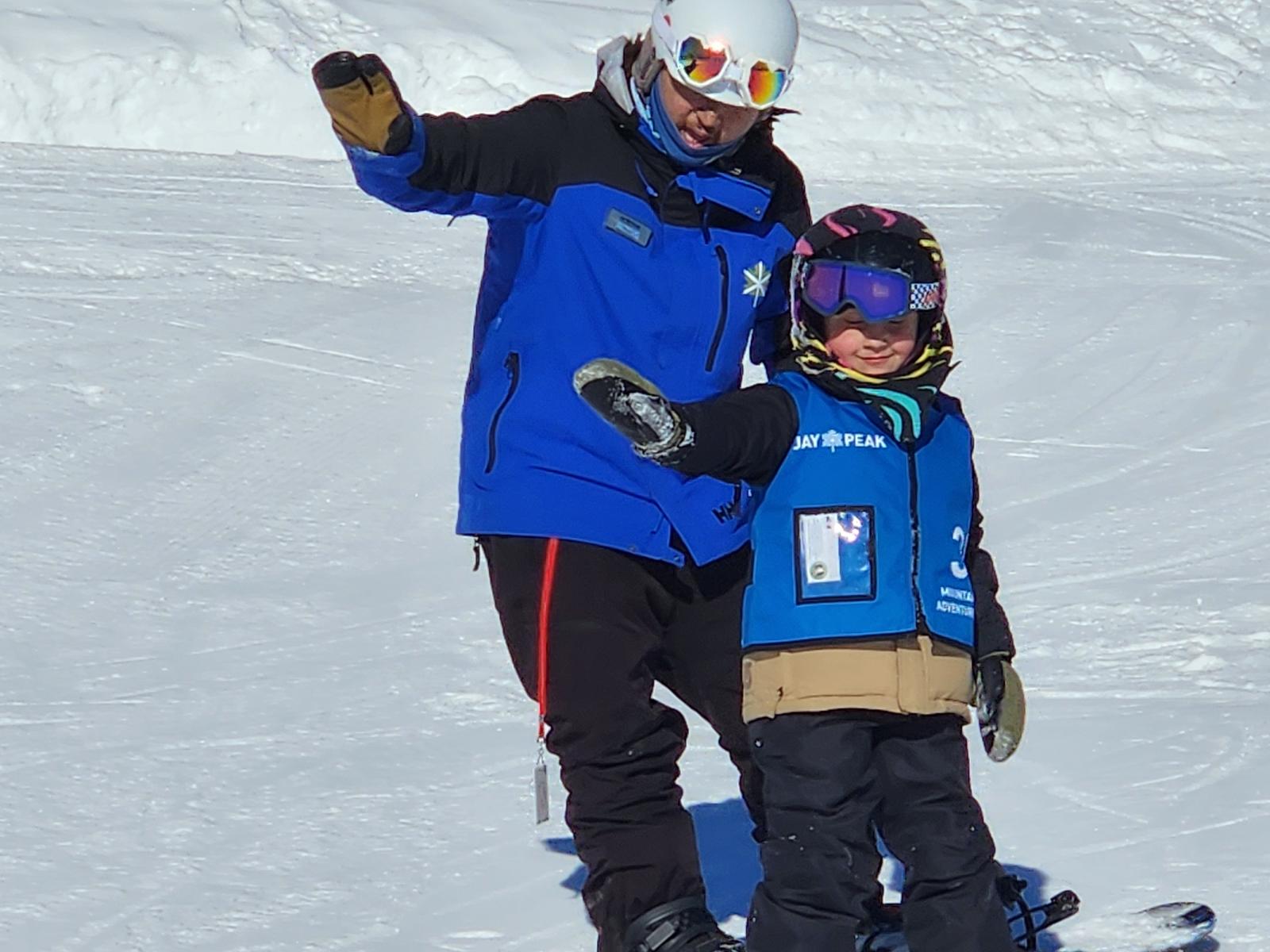 Kids Beginner Riglet Snowboard Lesson