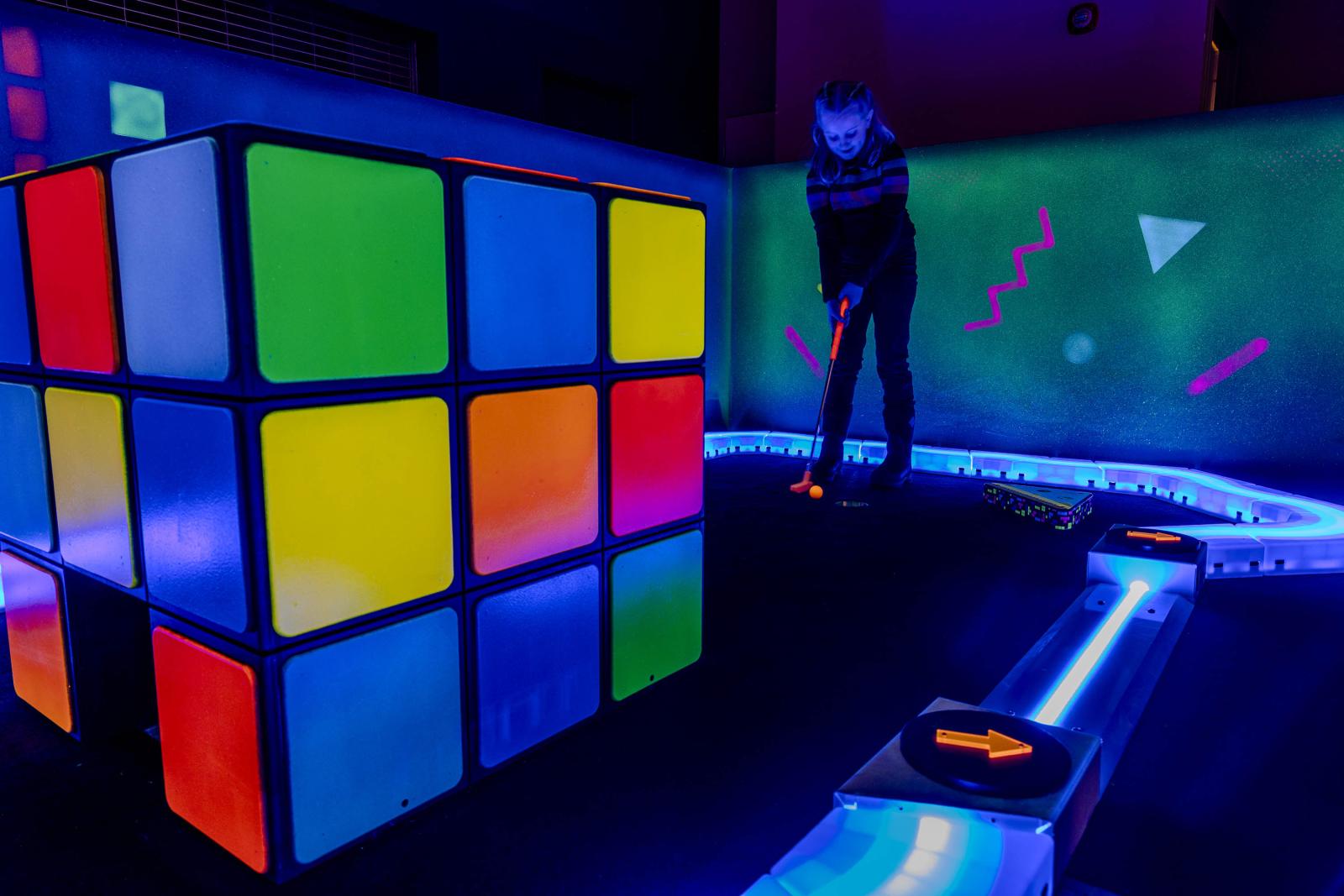 Indoor Minigolf Course 