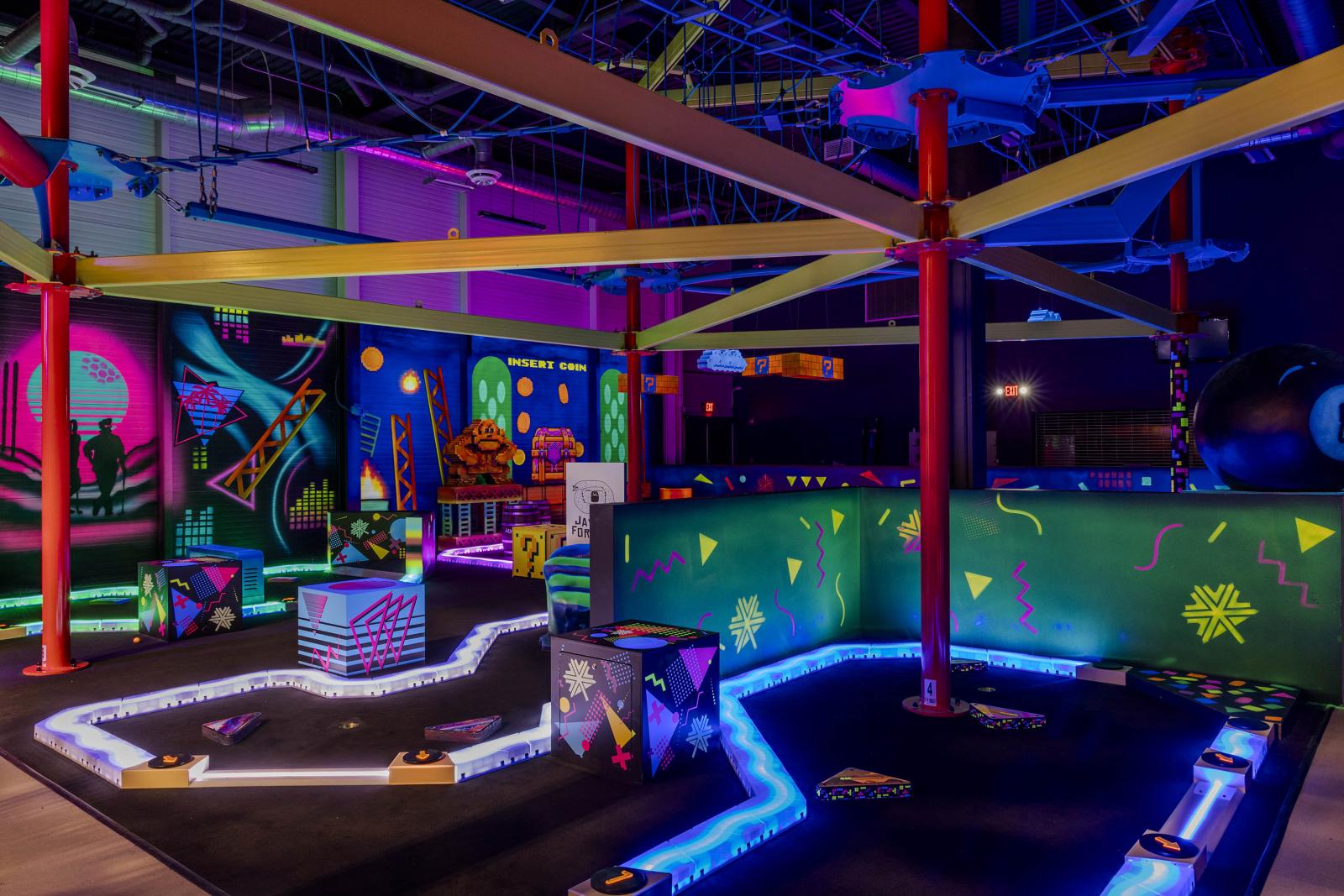 Indoor Minigolf Course