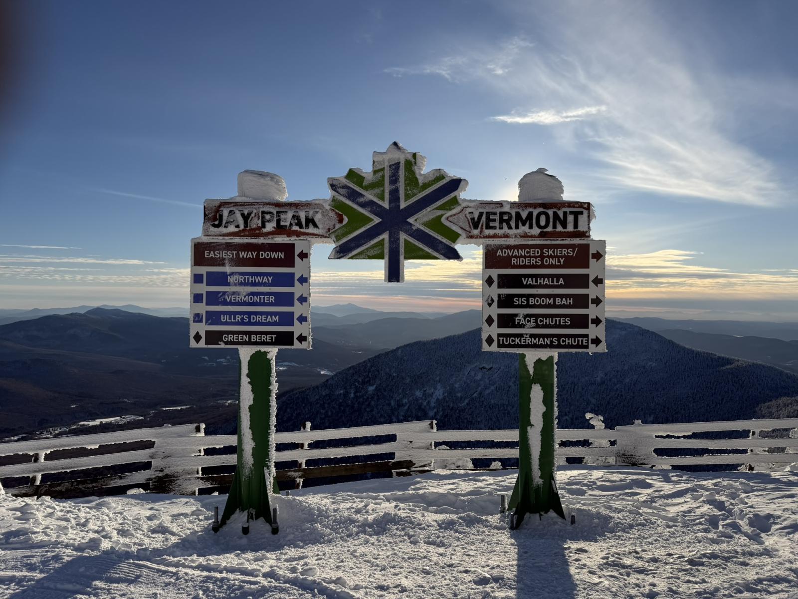 Brand New Summit Trail Sign.