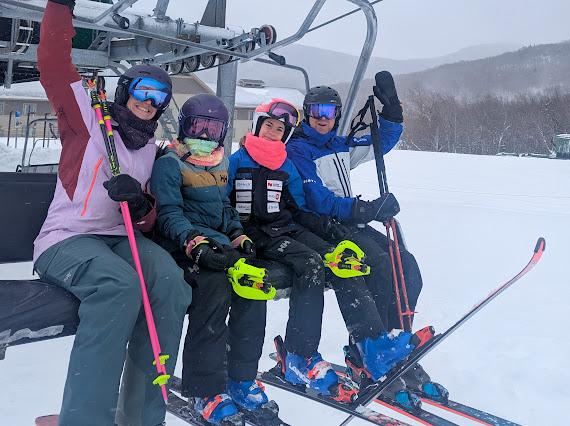 Celebrating the start of the season.