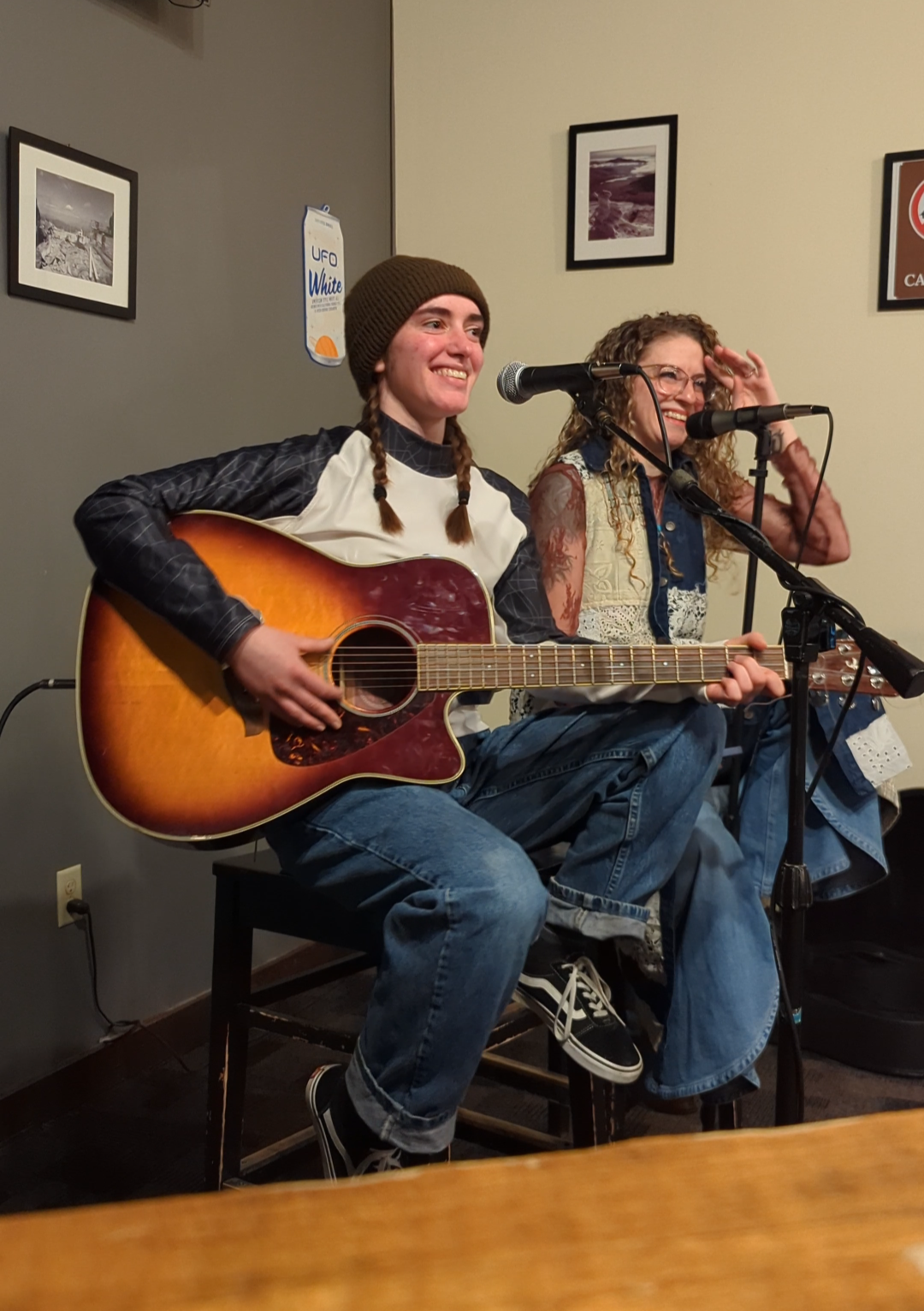 Open Mic Tuesdays in the Tower Bar.