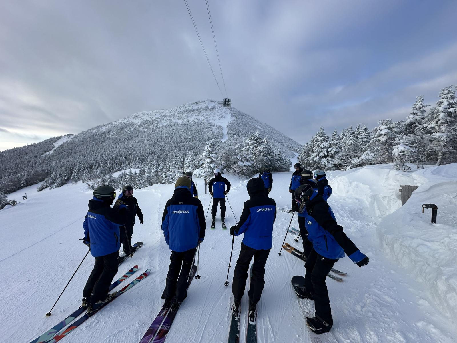 Instructors getting ready for President's Week.