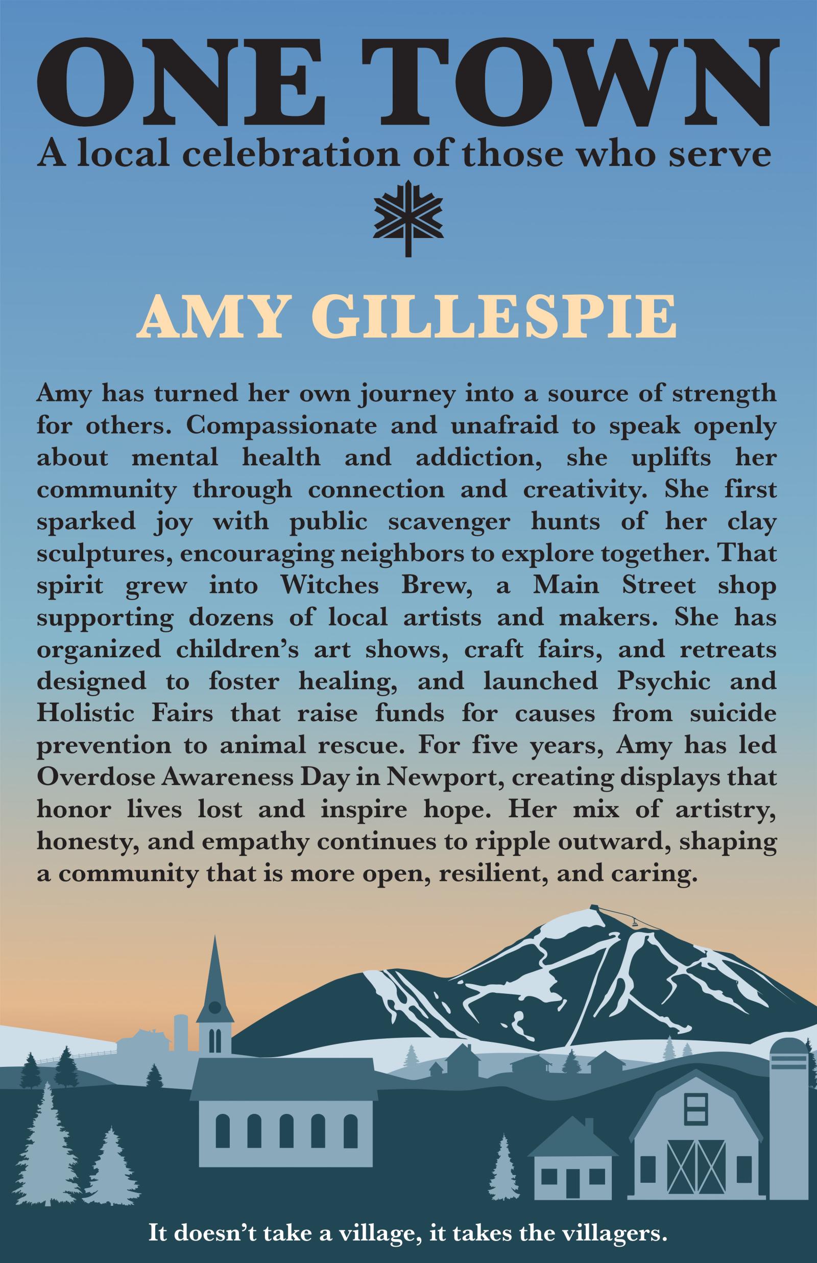 A town against a mountain backdrop at sunrise.