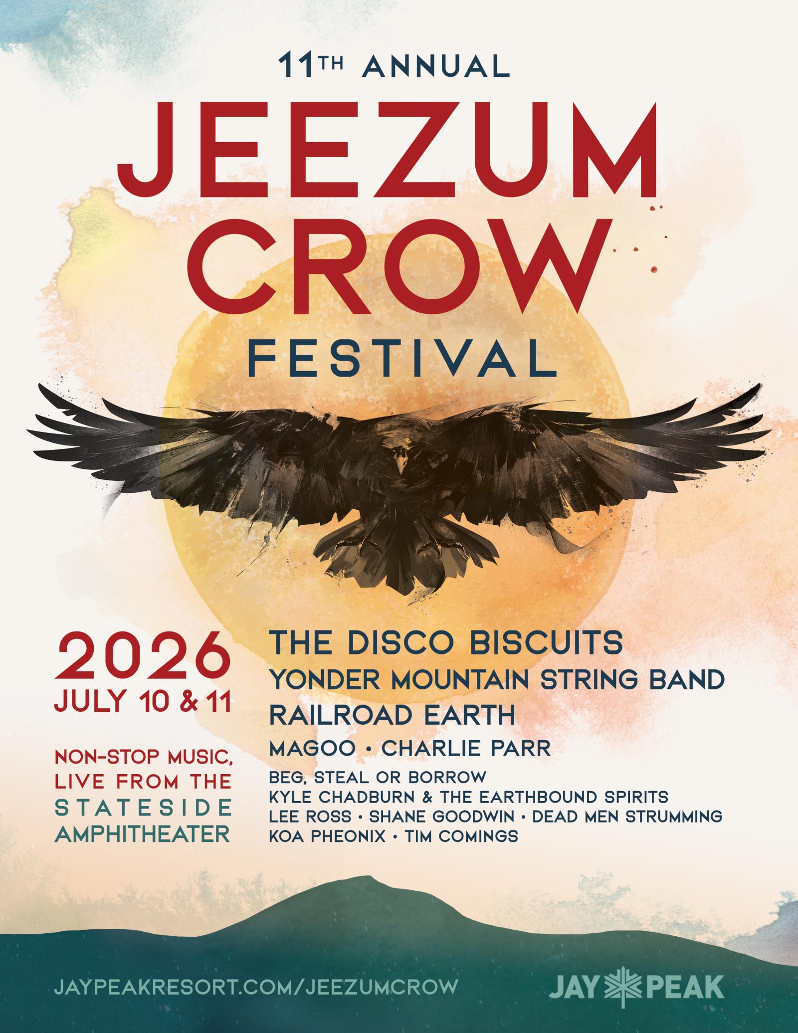 Jeezum 26 poster lineup