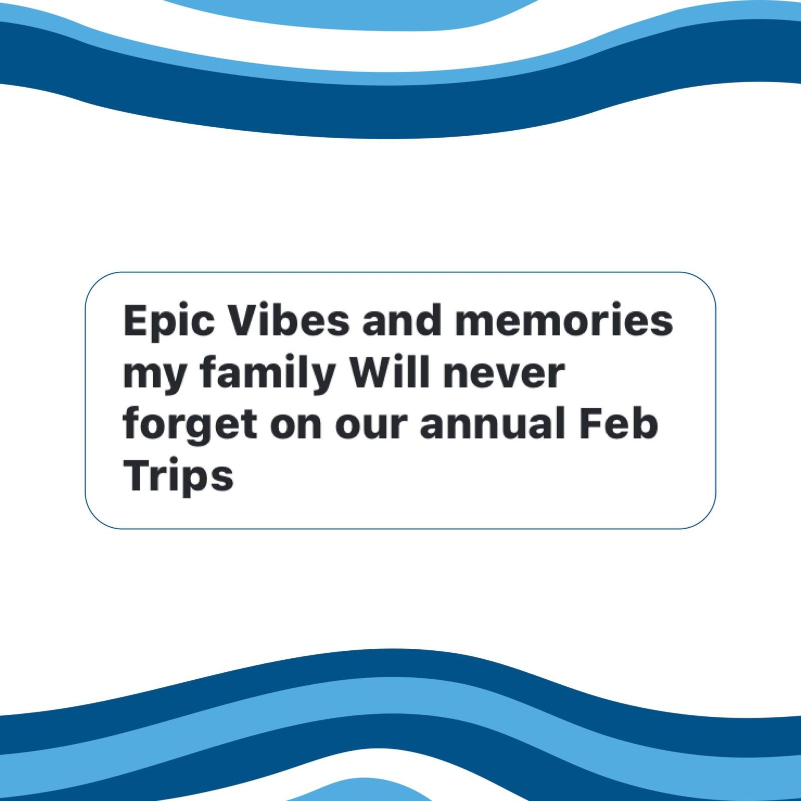 Stylized blue waves with a text box in the center.