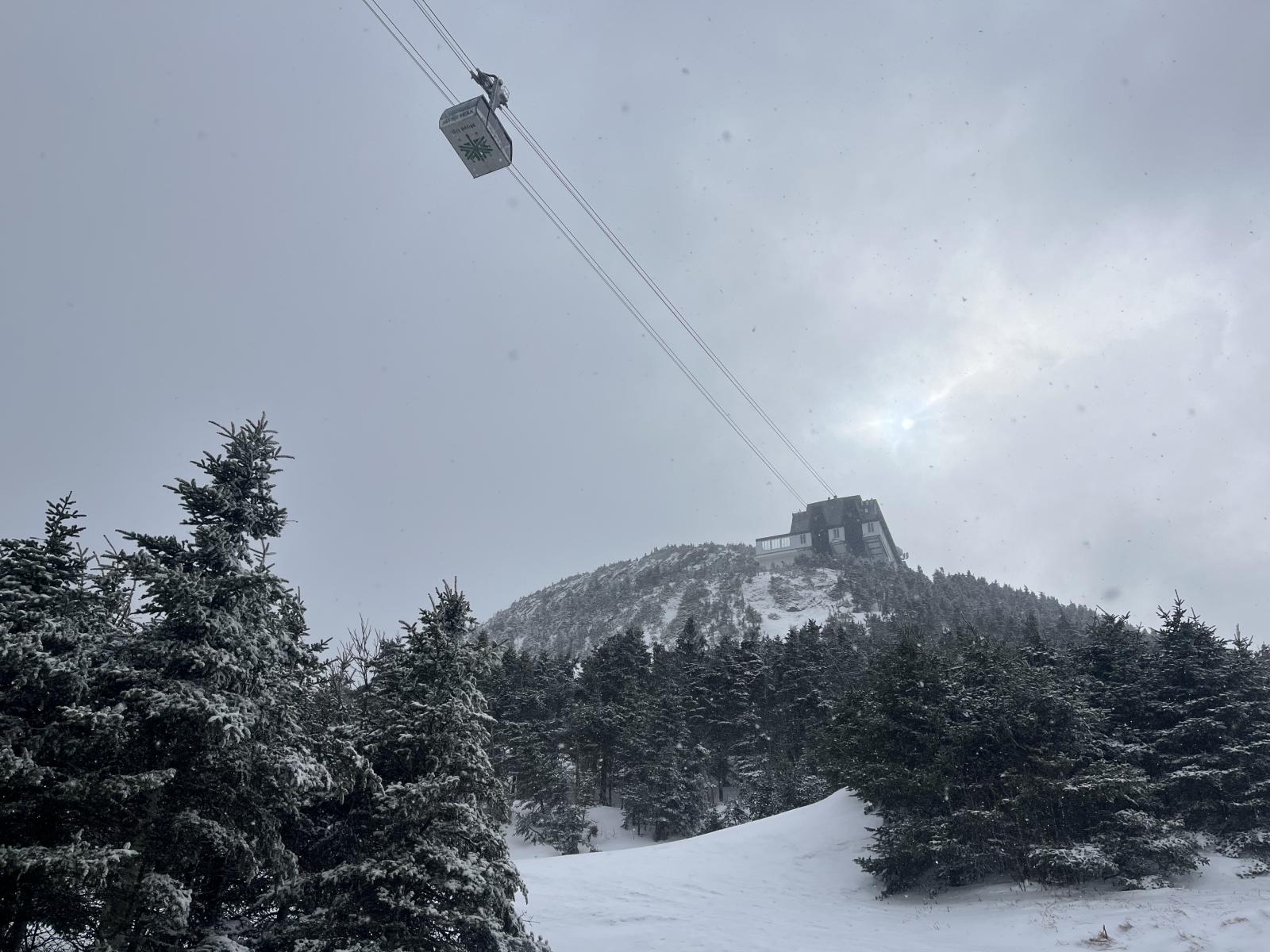 Casual ride above the clouds.