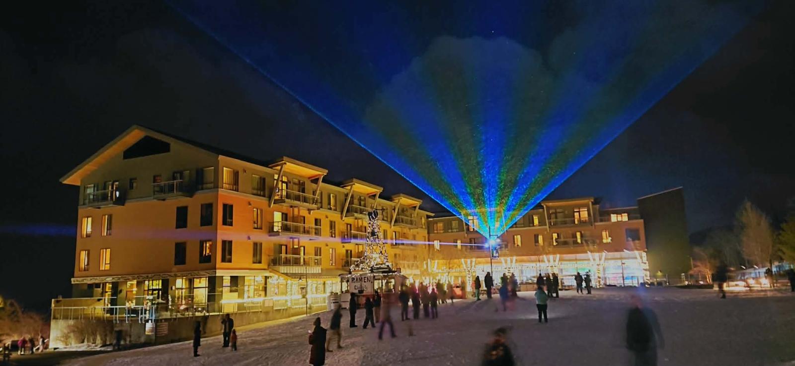 Temps des Sucres Laser Show.