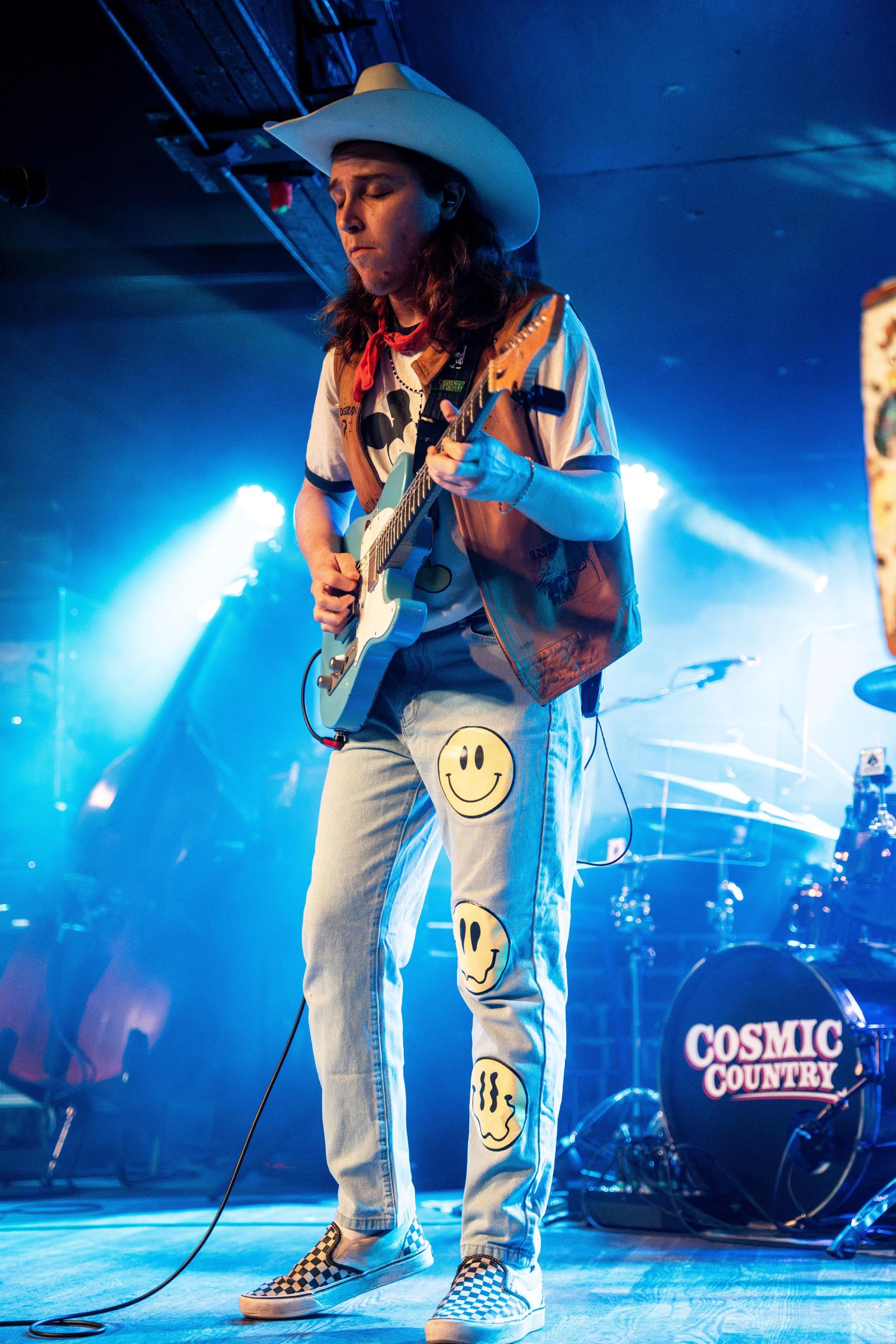 daniel donato on stage guitar