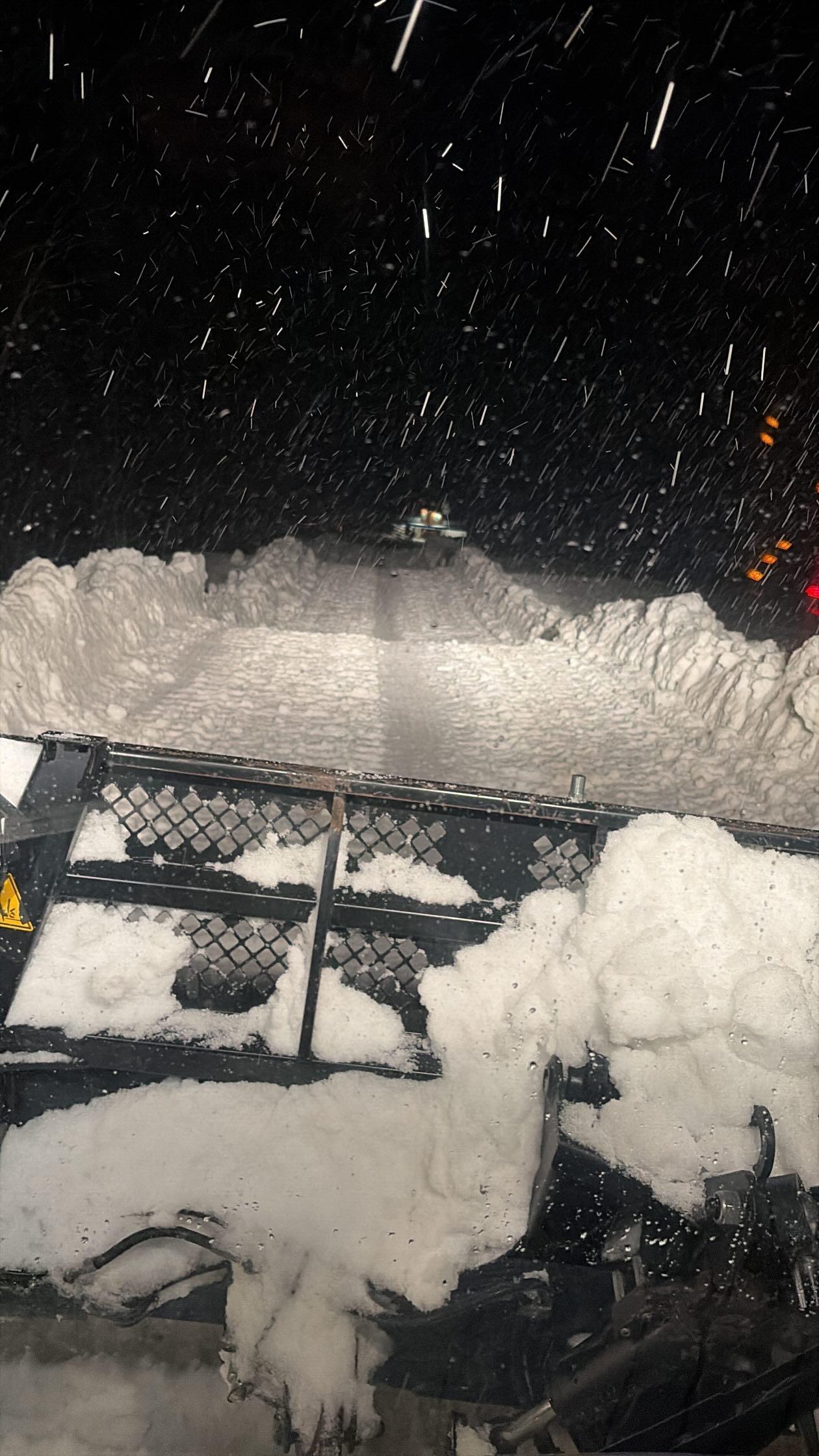 Prepping Snow for the Summer Solstice.