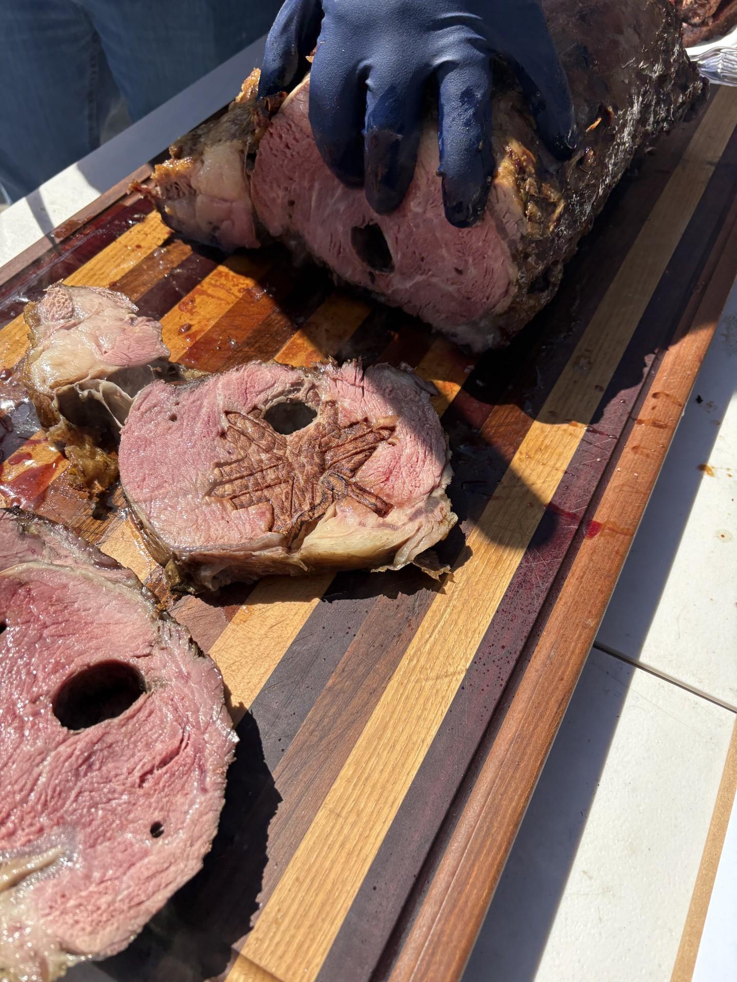 Tailgate Prime Rib the Jay Way.