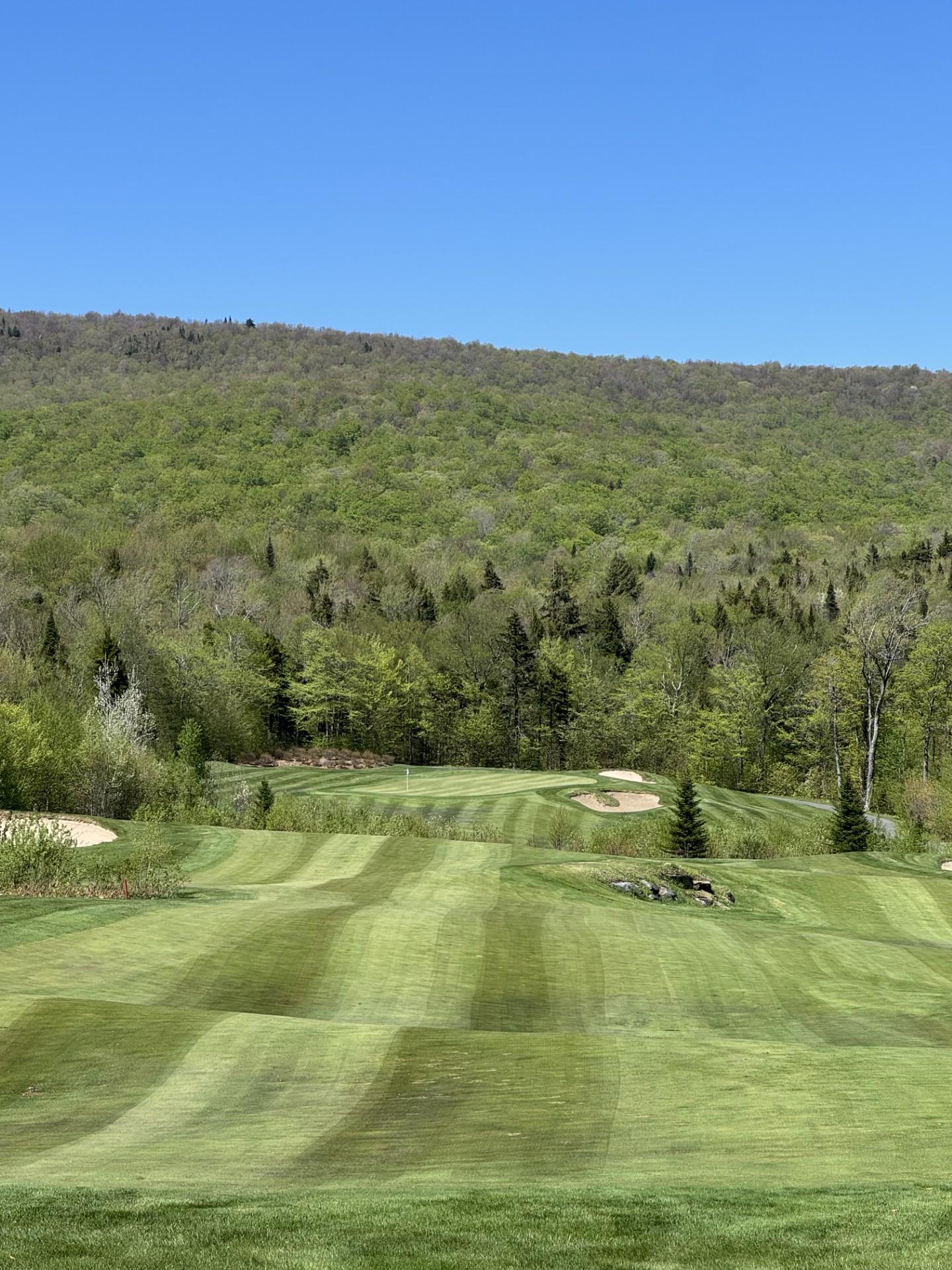 Opening Day of the 20th Season of Jay Peak Championship Golf.