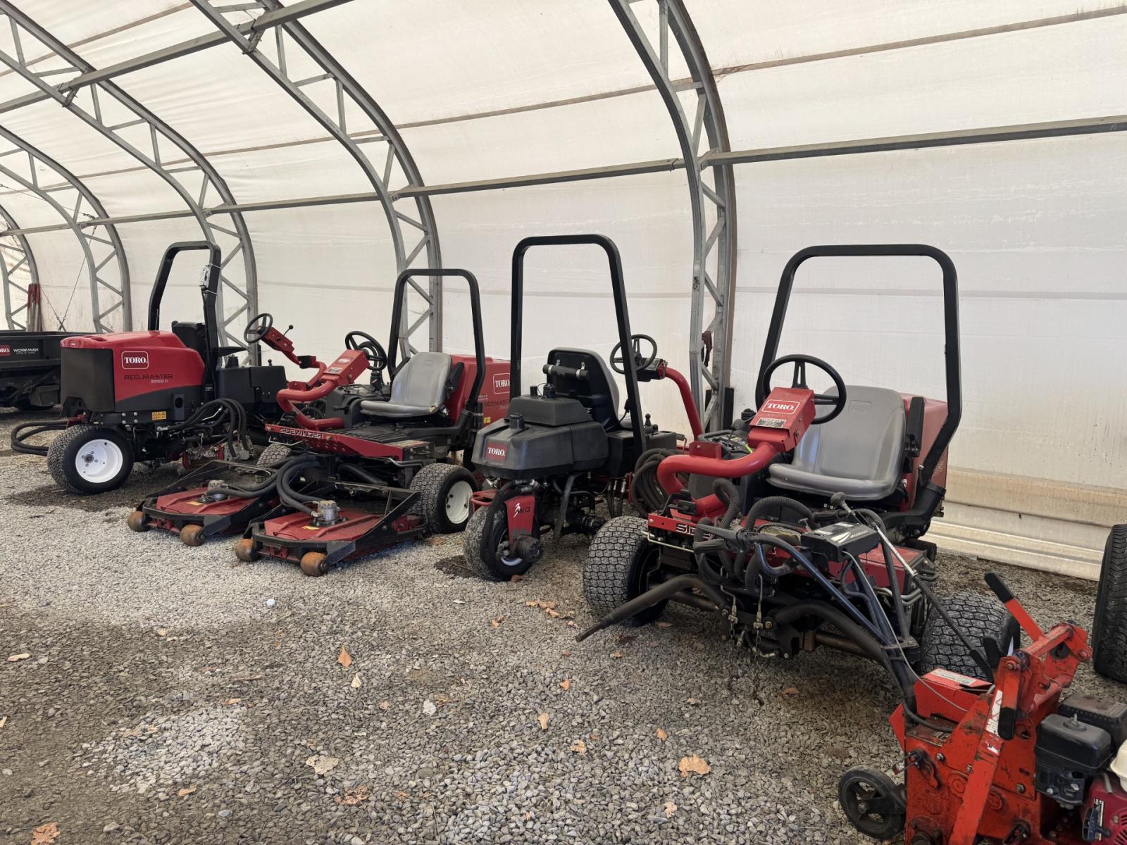 The Mowers ready for Golf Season.