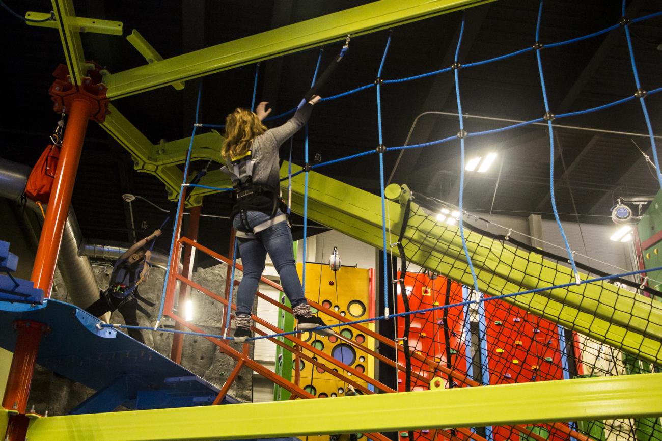 Clips & Reels Climbing gym Jay Peak Resort