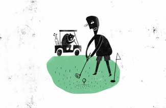 Golf Illustration