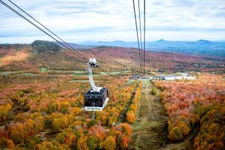fall tram scenic