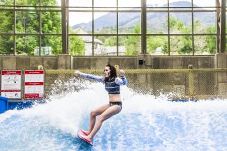 Double Barrel Flowboarder